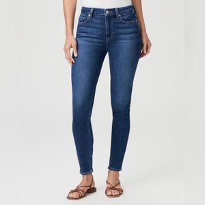 PAIGE Hoxton ankle skinny jeans sz 34